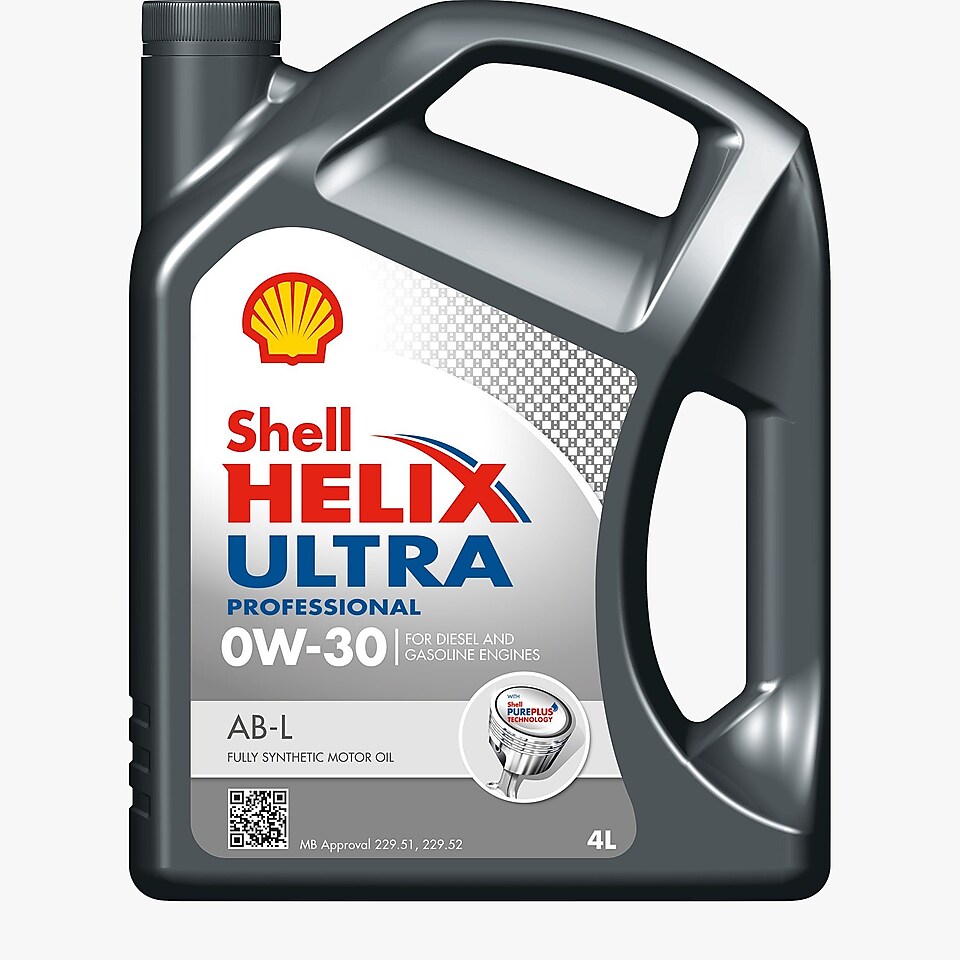 Packshot de Shell Helix Ultra Professional AB-L 0W-30