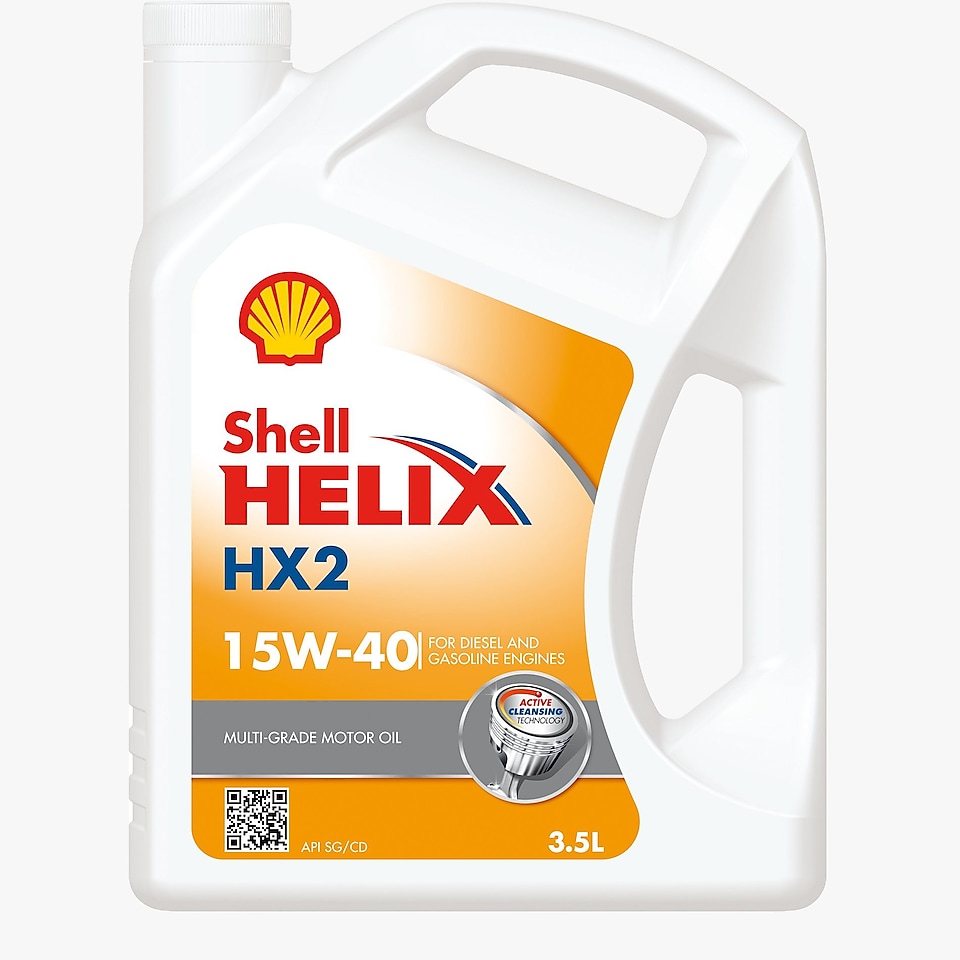 Packshot de Shell Helix HX2 15w-40