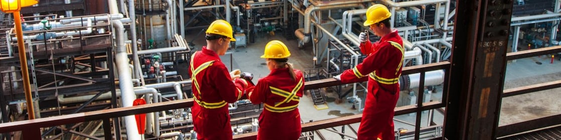 Employees working at Scotford Manufacturing Centre