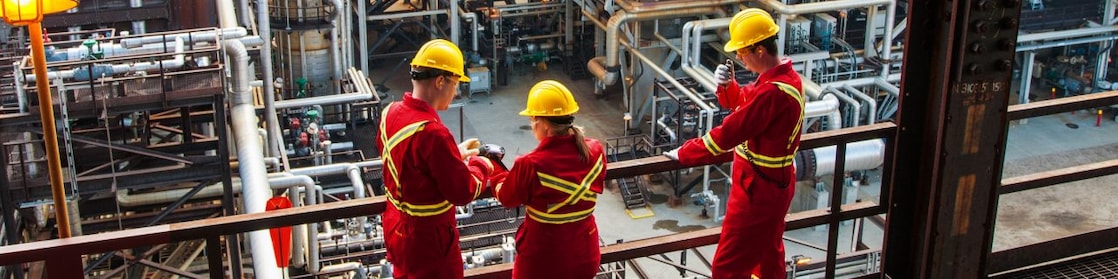 Employees working at Scotford Manufacturing Centre