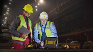 worker on site