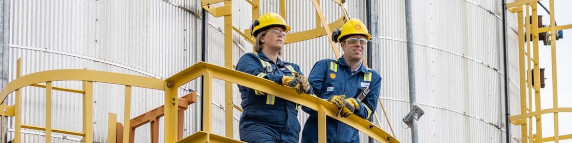 Equipment on well services site