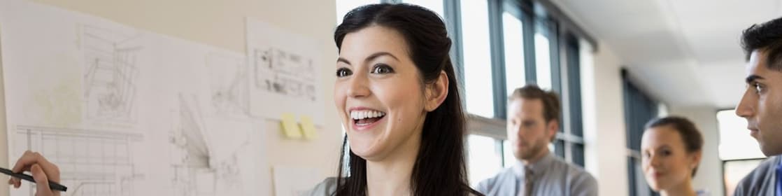 People standing in group
