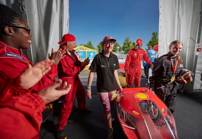 participants of Shell Make the Future Live 2017 in London