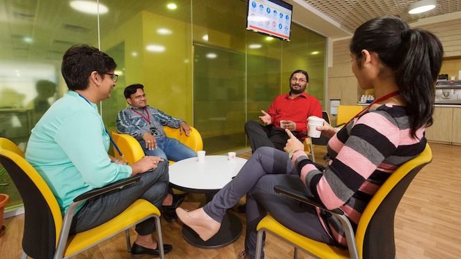 Engage in open conversations about your career development plans.