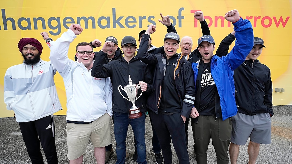 SaskEco, UC from Saskatchewan Polytechnic won first place in the Urban Concept category paving the way for their spot at the upcoming Shell Eco-marathon World Championship Series.