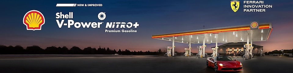 Introducing Shell V-Power ® NiTRO+ Premium Gasoline