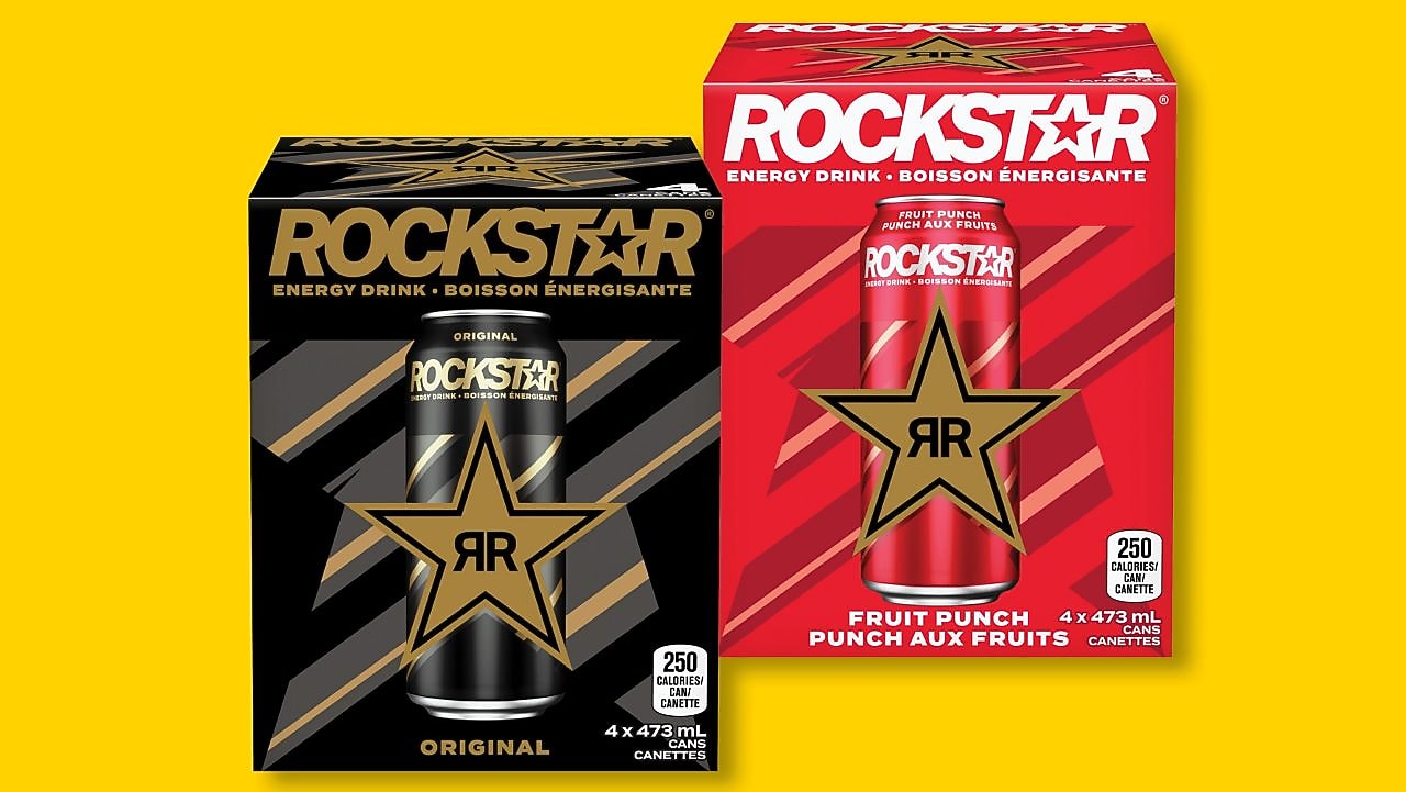 Rockstar Energy Drink 473 ml 4pk $8.99