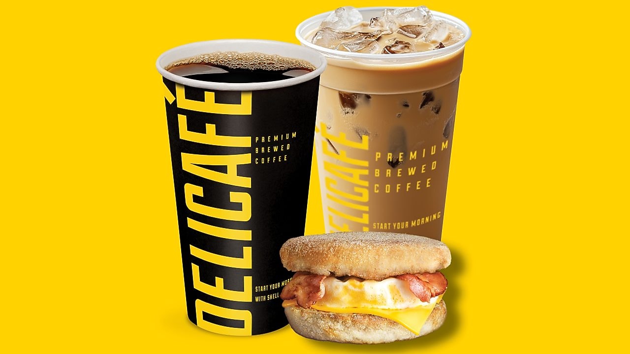 Breakfast Sandwich & Delicafé Beverage combo for $5.00
