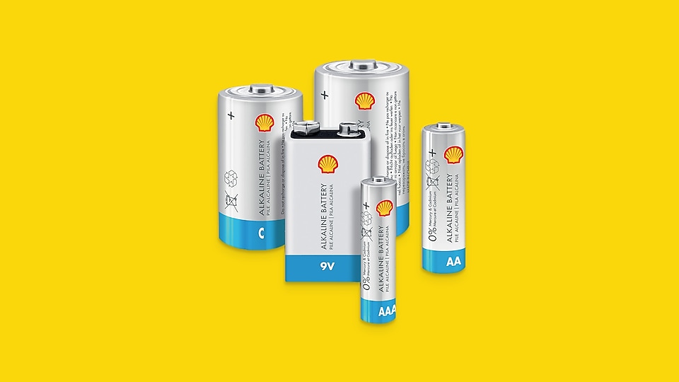 Shell Alkaline Batteries