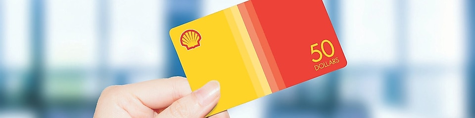 using shell gift card
