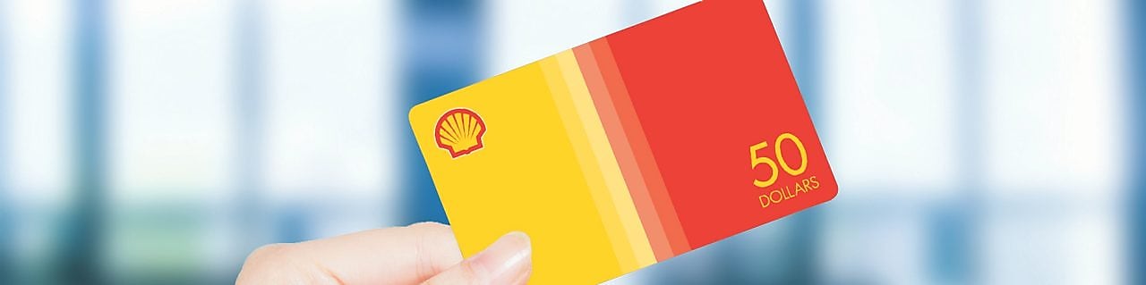 using shell gift card