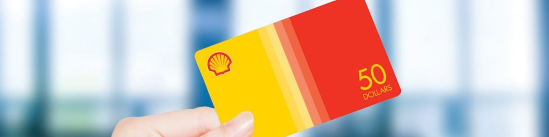 using shell gift card