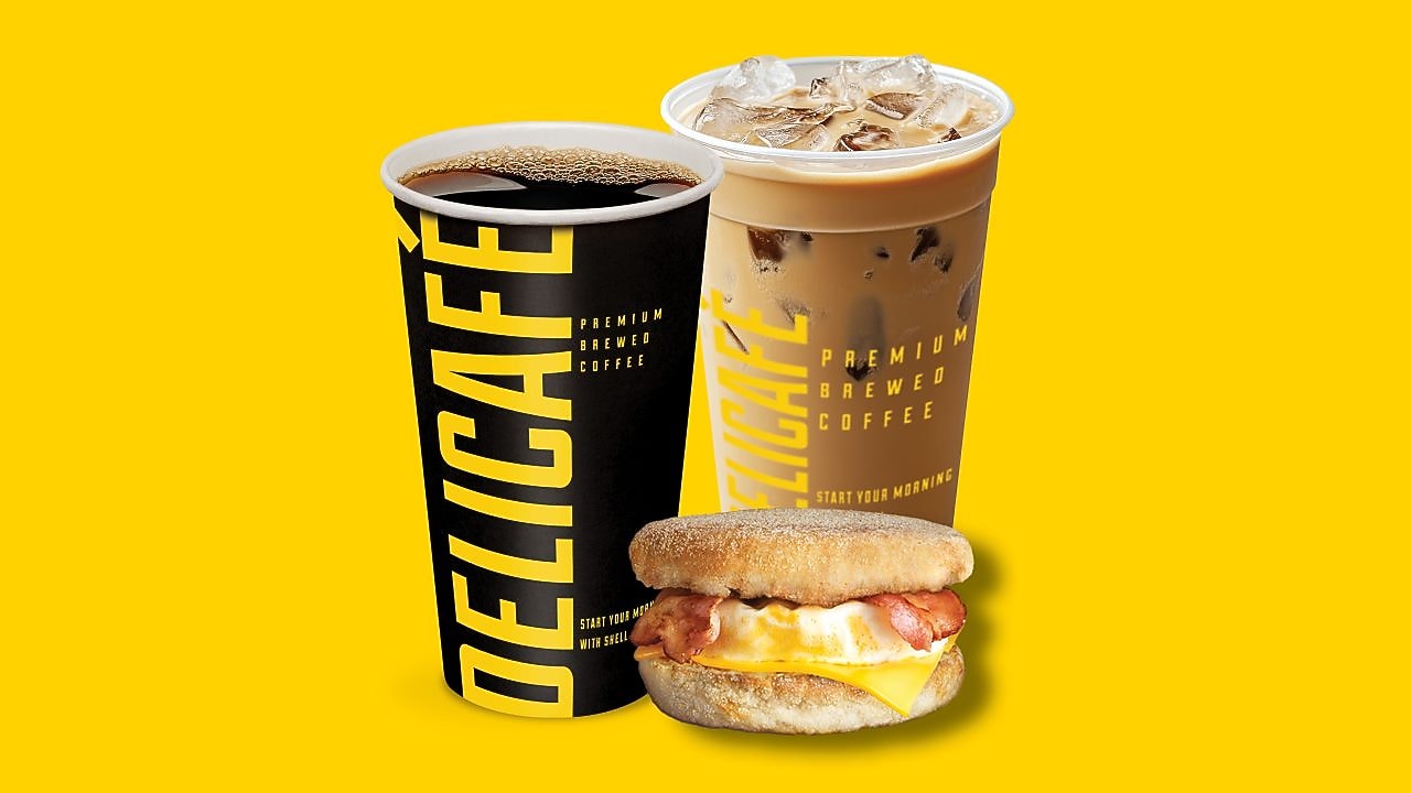 Breakfast Sandwich & Delicafé Beverage combo for $5.00