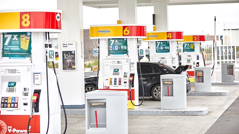 2x the Miles on Shell regular-grade gasoline and diesel fuels