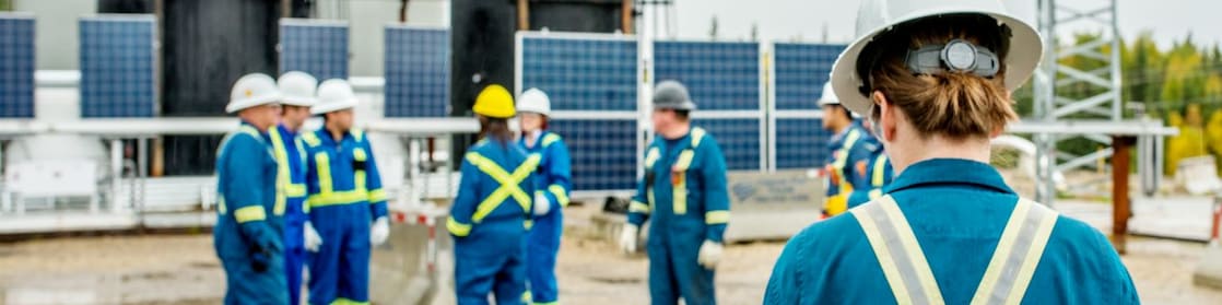 Employees on site