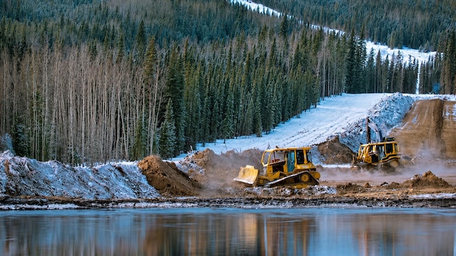 Construction near water