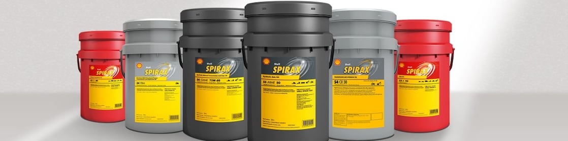 Gamme d'ensemble de produits Shell Spirax diesel