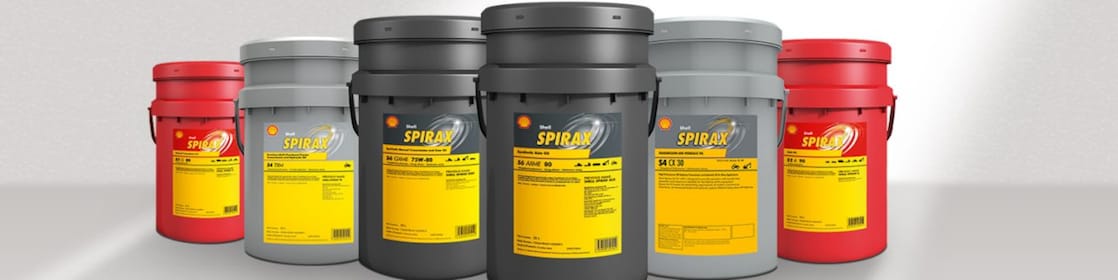 Gamme d'ensemble de produits Shell Spirax diesel