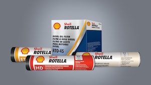 Shell Rotella car filter and grease that are designed to meet the needs of automotive, home, and light industrial applications.