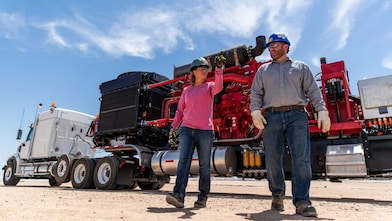 Wellhead with frac crew
