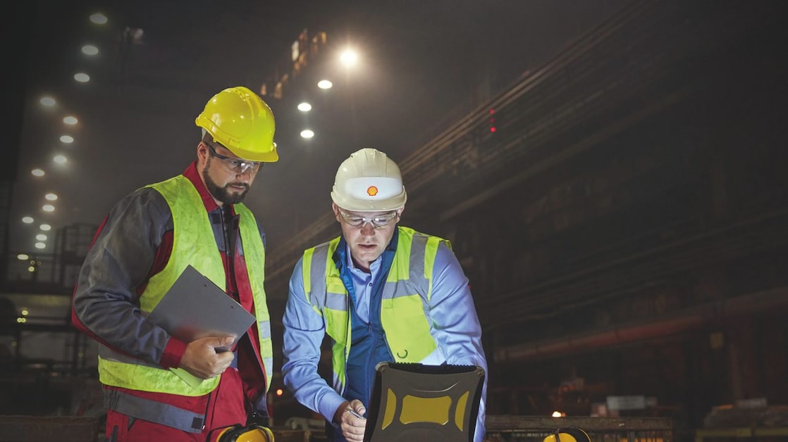worker on site