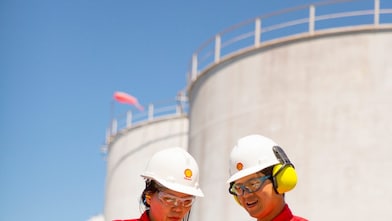 travailleur sur un site