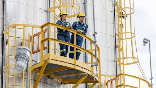 Two Engineers at site