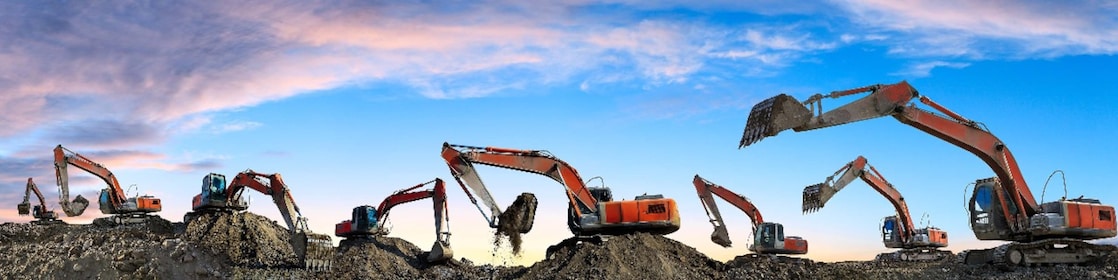 camion jaune sur la route