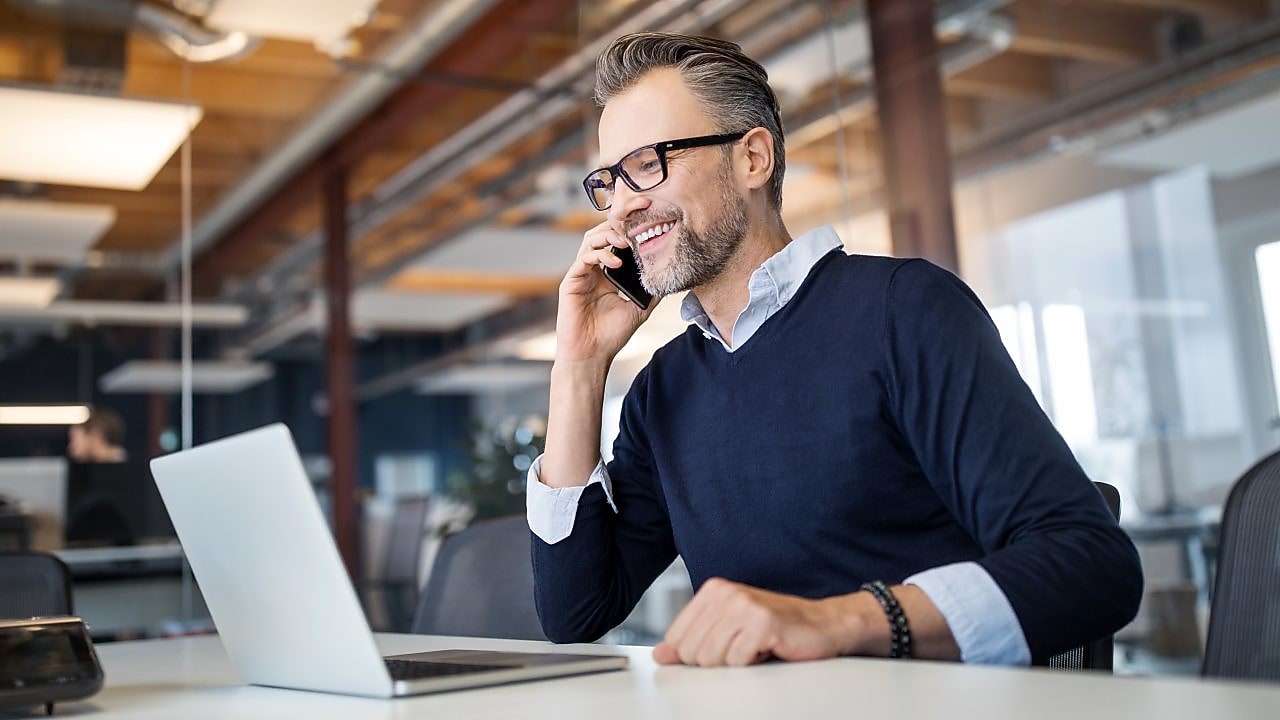 Top view of a road through country side.