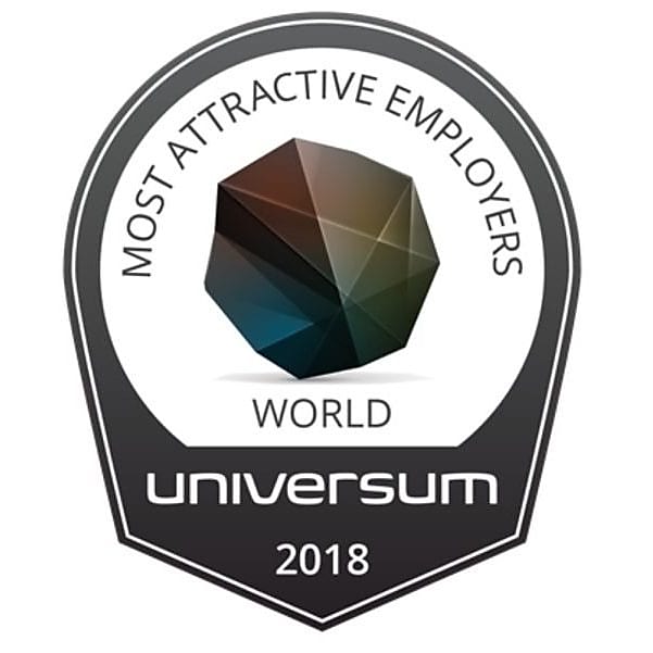 Logo des employeurs les plus attractifs, Universum