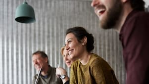 work colleagues in a meeting