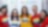 Un groupe d’employés de Shell soutenant le réseau LGBT de Shell Australie