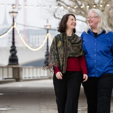 Karrie et sa partenaire, Angela