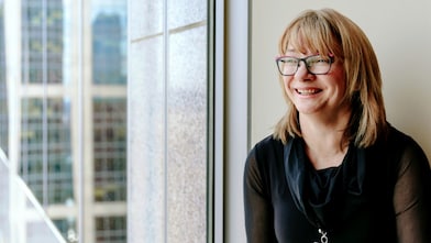 Un portrait de Donna O’berg, employée de Shell