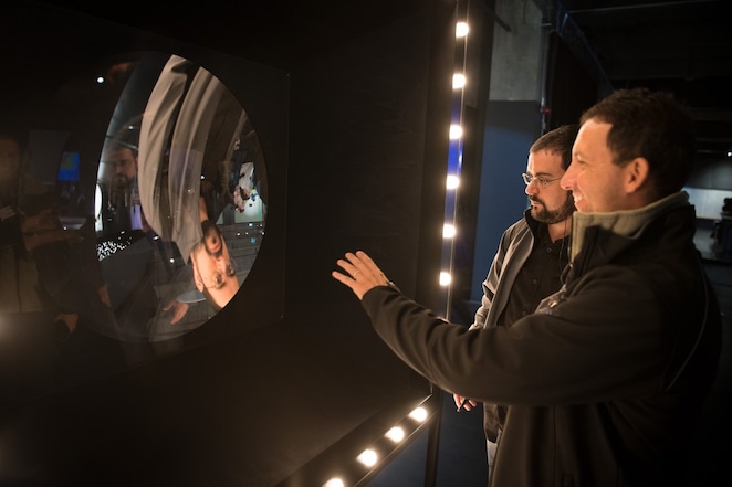 teachers from brazil exploring the science museum london