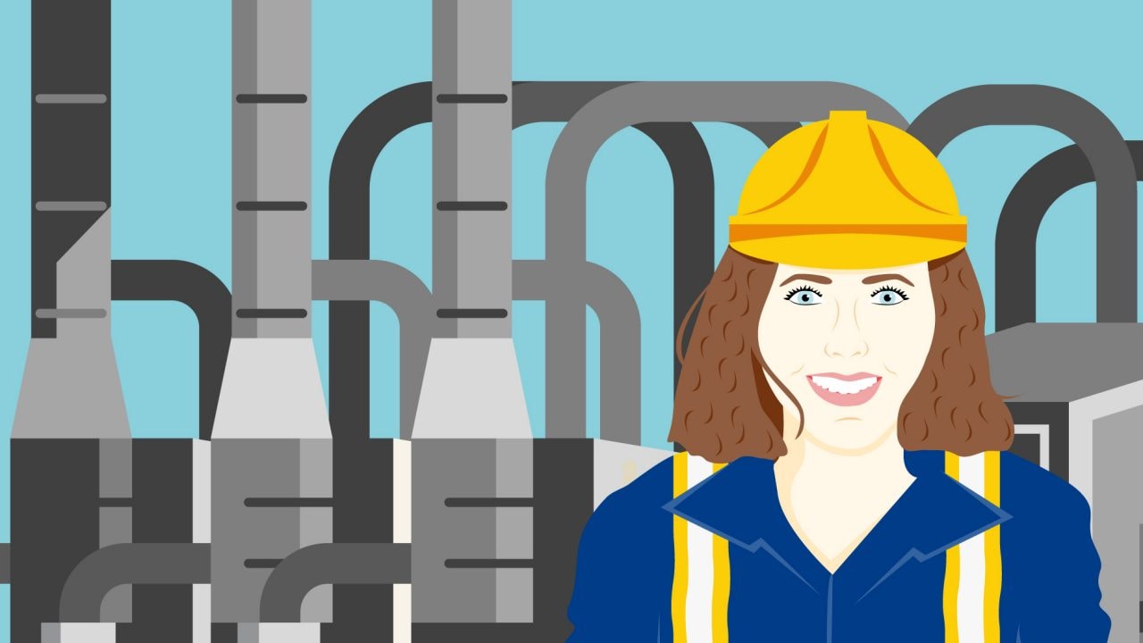 Erin a commencé sa carrière chez Shell Canada en tant qu’ingénieure d’exploitation sur le terrain