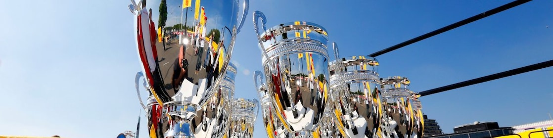 Une collection de trophées à l’Éco-marathon Shell.