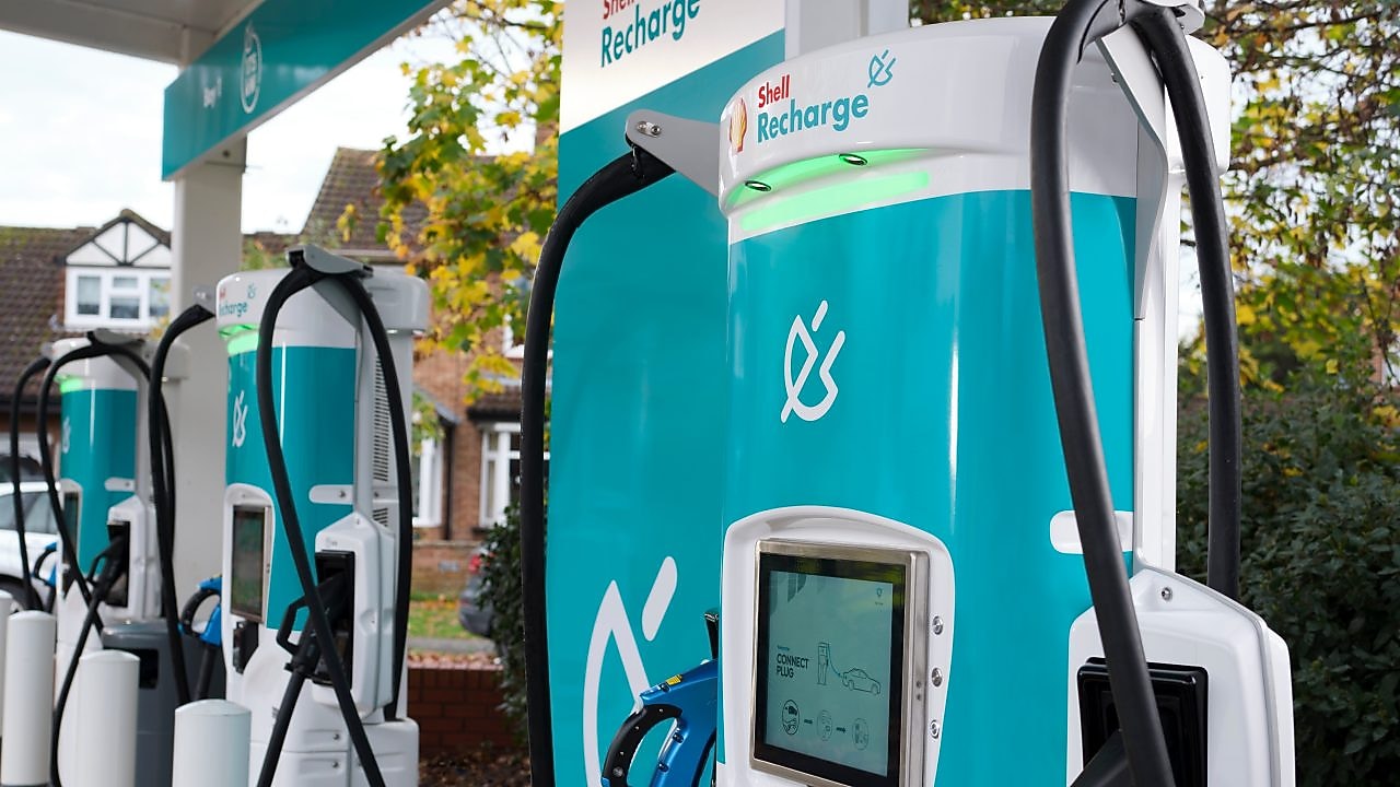 Station de recharge Shell