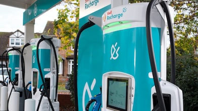 Station de recharge Shell