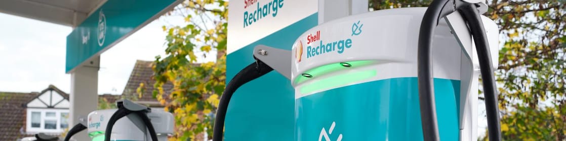 Station de recharge Shell