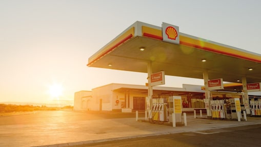 Shell Station Forecourt
