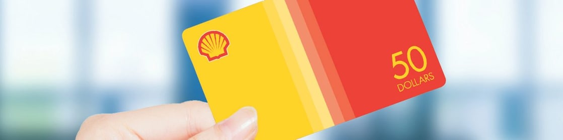 utilisation de la carte-cadeau shell