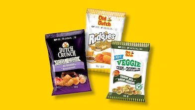 Croustilles Old Dutch, saveurs variées, de 45 à 85 g  2 pour 4,00 $