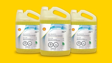 Bidon de liquide de lave-glace Shell Select de 3,78 L 6,49 $ à l’achat de 2 bidons