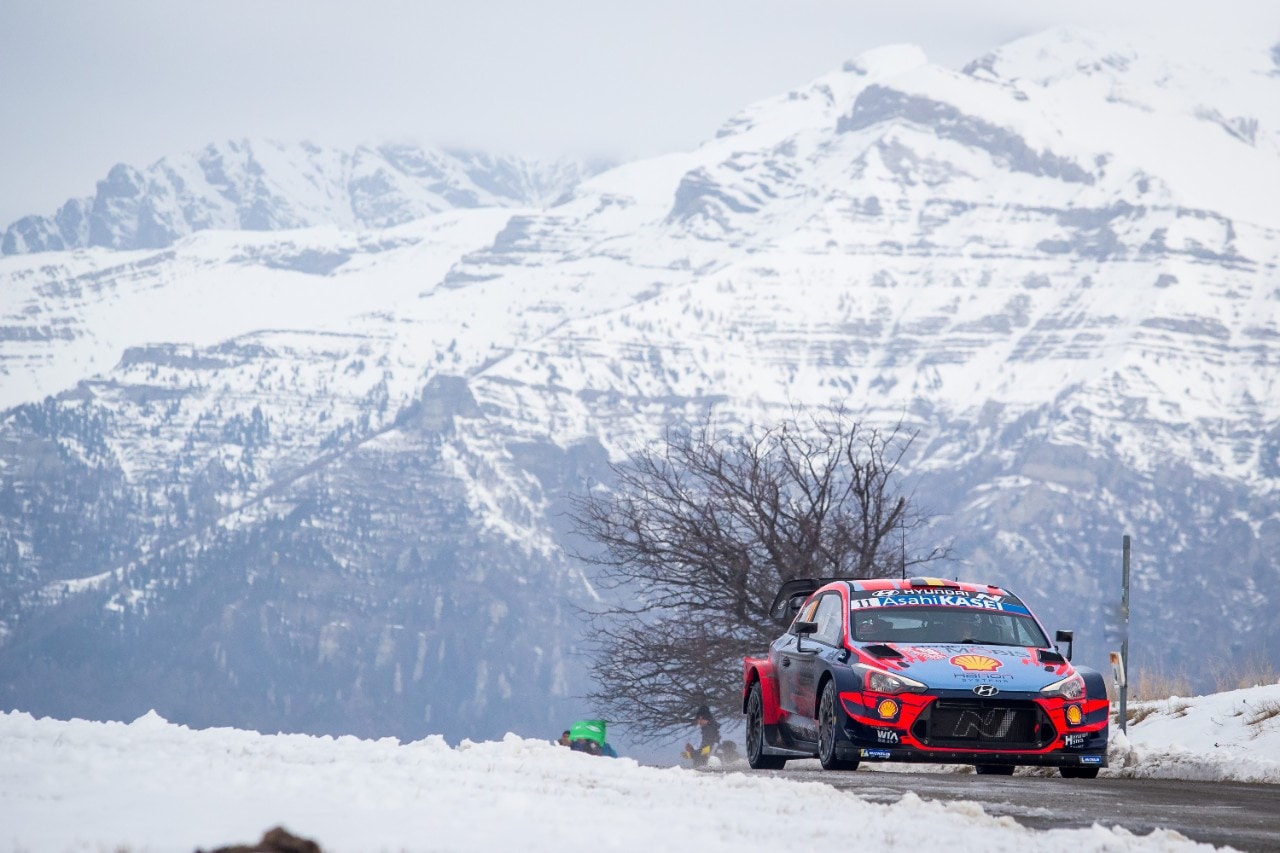 car race in montecarlo
