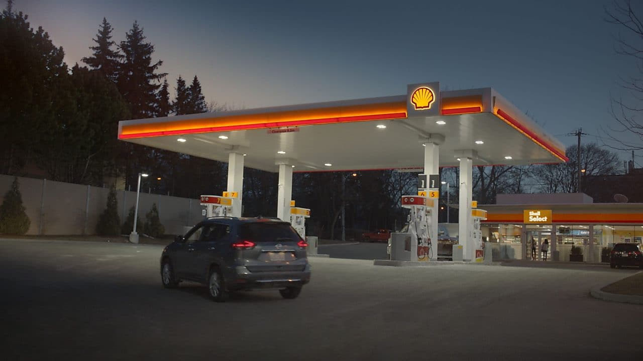 Shell fuel station