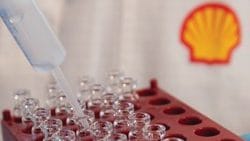 worker in lab close up