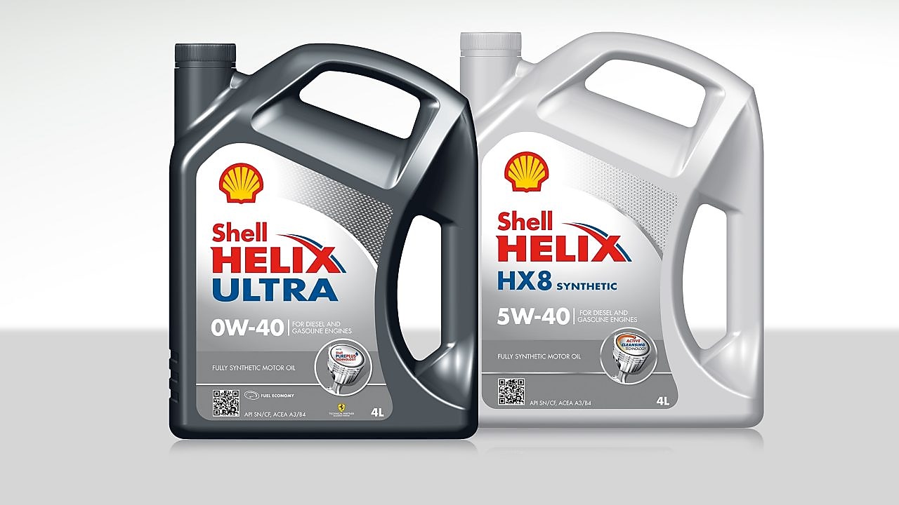 Gamme d&rsquo;huiles moteur Shell Helix 100&nbsp;% synthétique