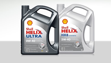 Gamme d&rsquo;huiles moteur Shell Helix 100&nbsp;% synthétique